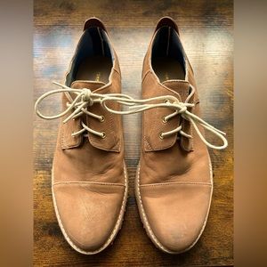 Tommy Hilfiger Oxford Shoes, Brown, Size 10M